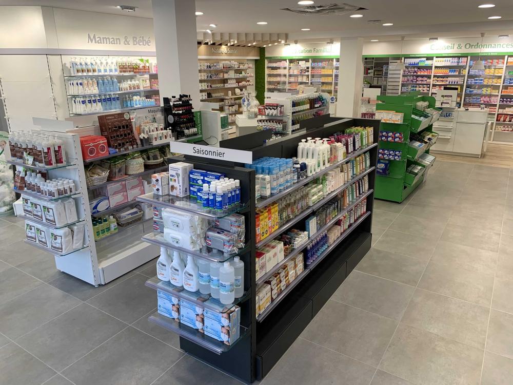 Rayon de la pharmacie du village